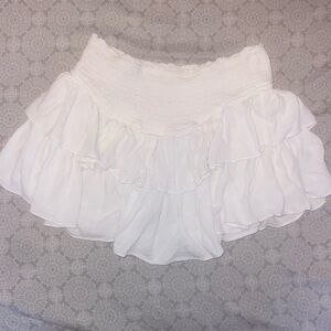 Size small rock n rags white skirt